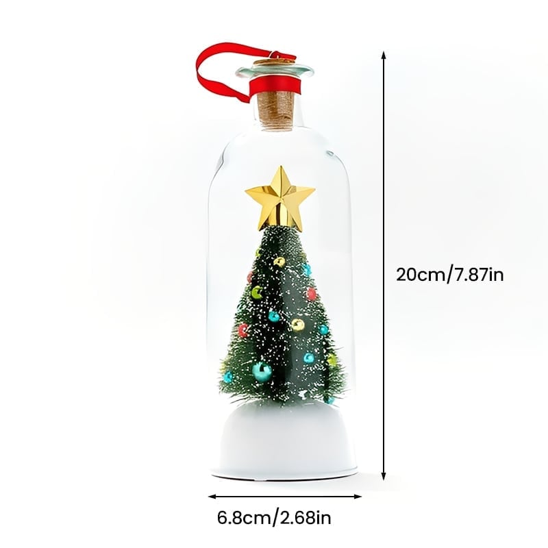 Christmas Tree In A Bottle
