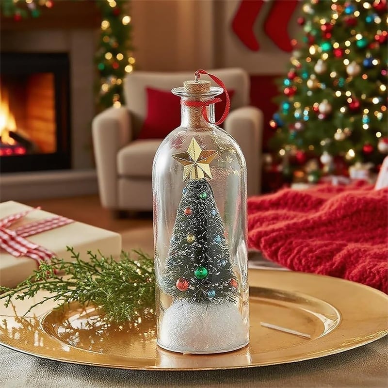 Christmas Tree In A Bottle
