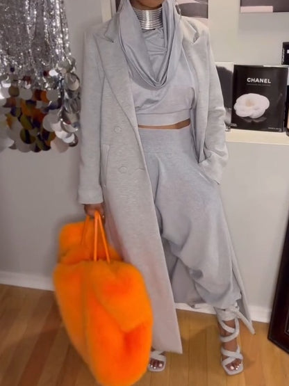 Cotton-blend Sweatshirt Sets