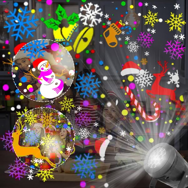 Christmas Projection Pattern Lamp
