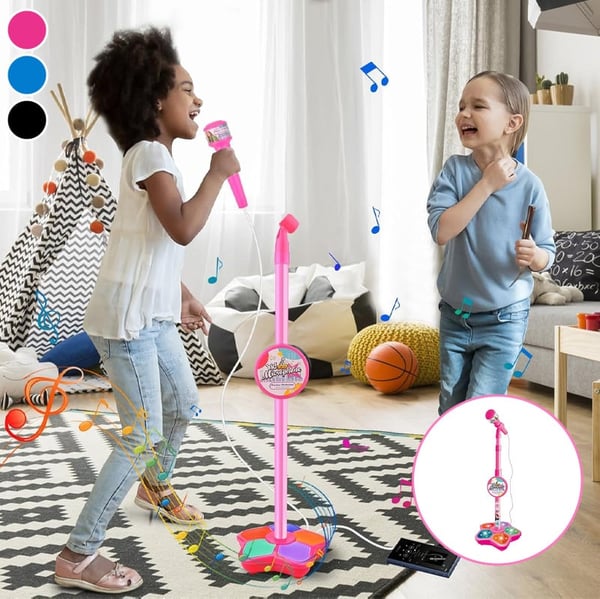 Kids Microphone And Stand