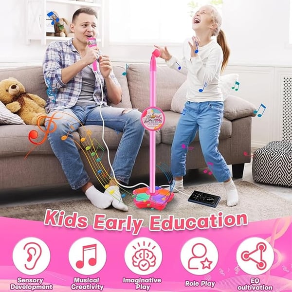 Kids Microphone And Stand