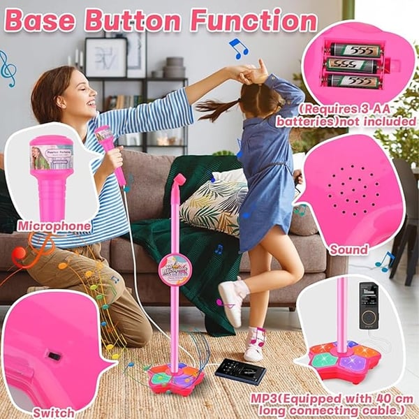 Kids Microphone And Stand