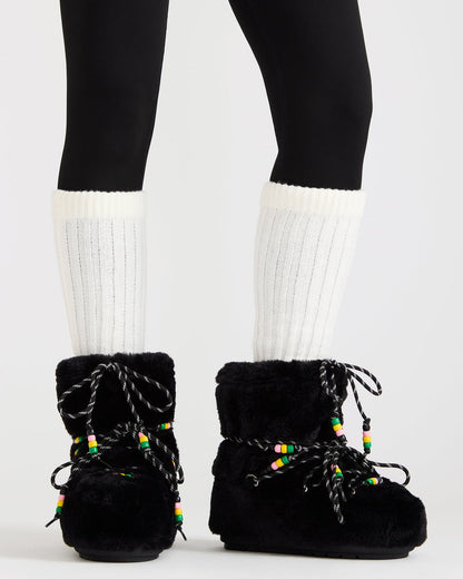 Snow Faux Fur Mid Calf Boots