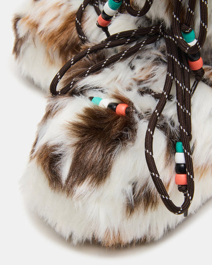 Snow Faux Fur Mid Calf Boots