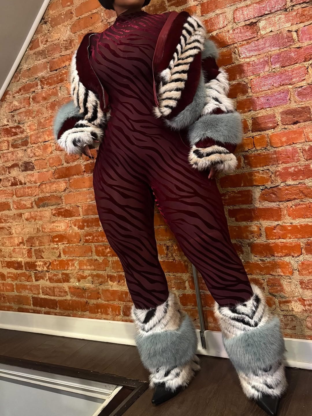 Burnout Closed Toe Jumpsuit