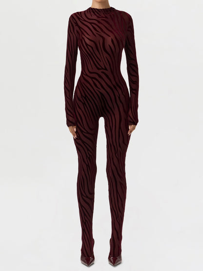 Burnout Closed Toe Jumpsuit