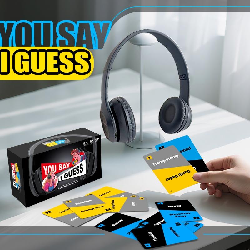 Headphone Challenge Card Game