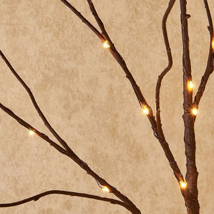 Simulated LED Birch Branch Light