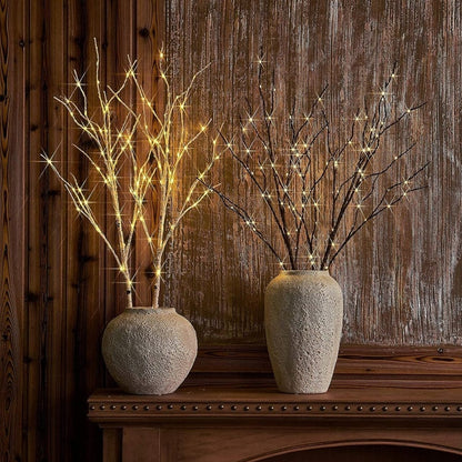 Simulated LED Birch Branch Light