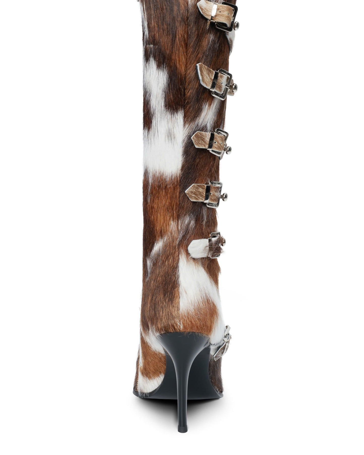 Horsehair Knee High Boots