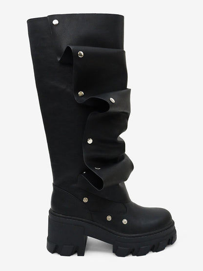 Snap Combat Boots