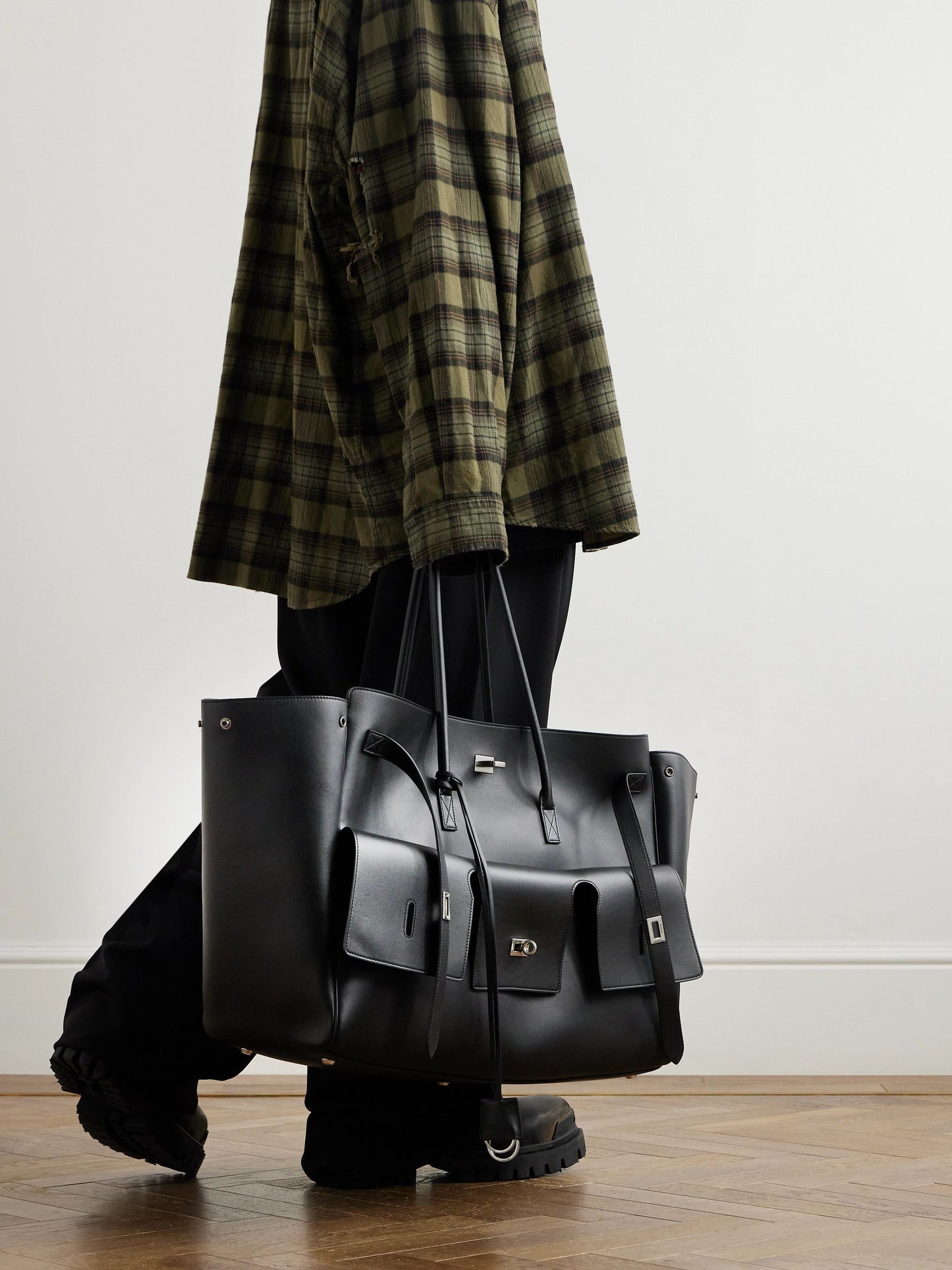 Bel Air M Leather Tote Bag