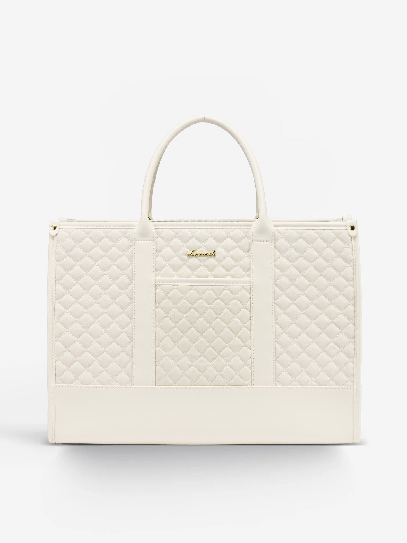 2 Pcs Quilted Laptop Tote Bag