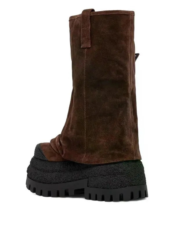 90mm Disturb Suede Boots