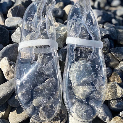 Beach Transparent Hollowed Out Shoes
