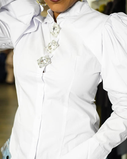 Stunning Chic White Shirt