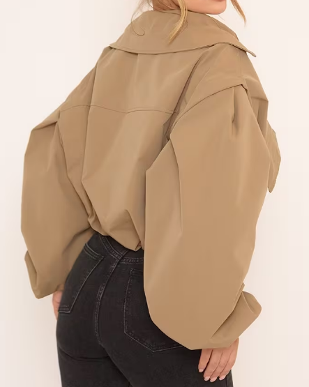 Chill Fall Short Trench Coat