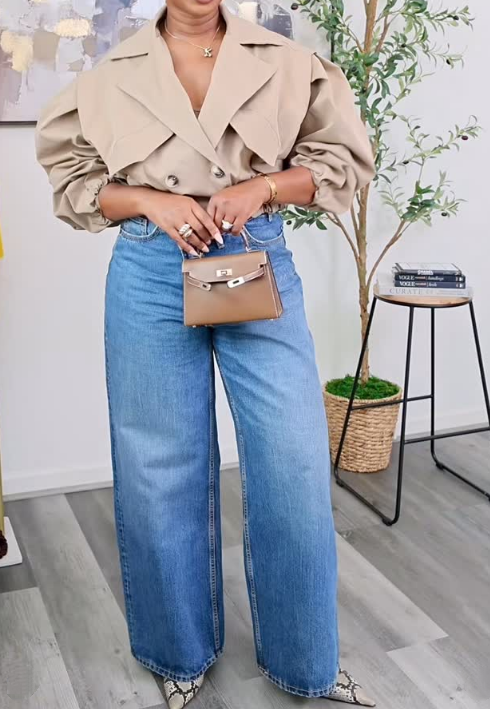 Chill Fall Short Trench Coat