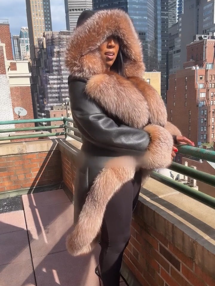 Plush Leather Jacket