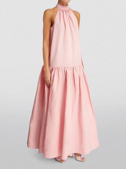 Cotton-Blend Marlowe Maxi Dress