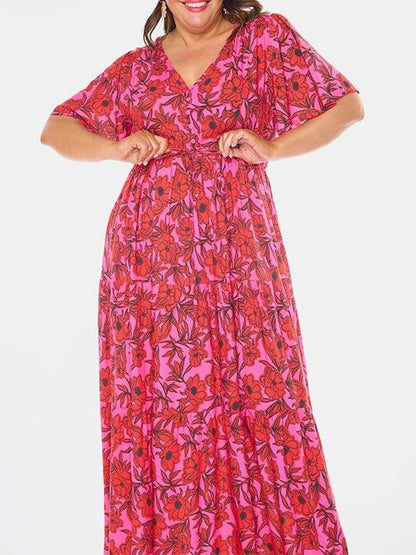 Pink Scarlet Maxi Dress