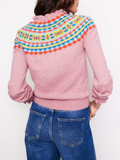 Rainbow Frilled Cardigan