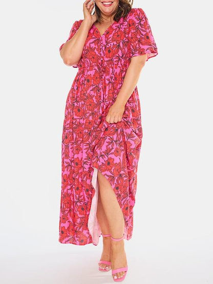 Pink Scarlet Maxi Dress