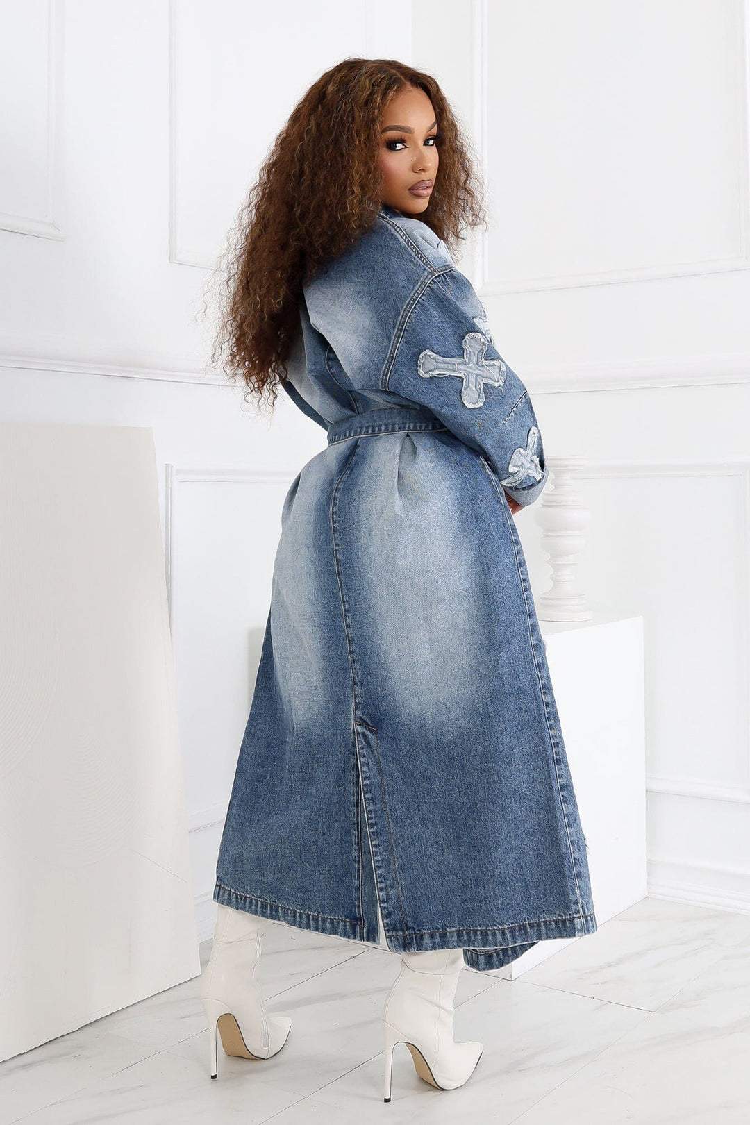 Cross Your Mind Denim Coat