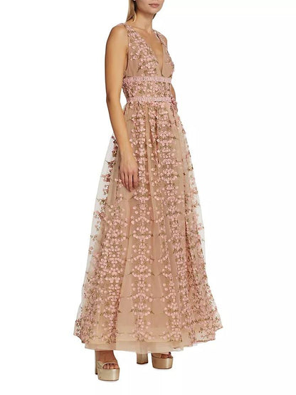 Megan Lace Maxi Dress