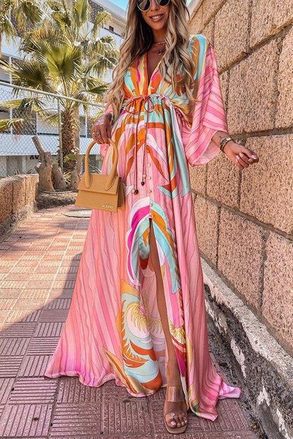 Rainbow Maxi Dress