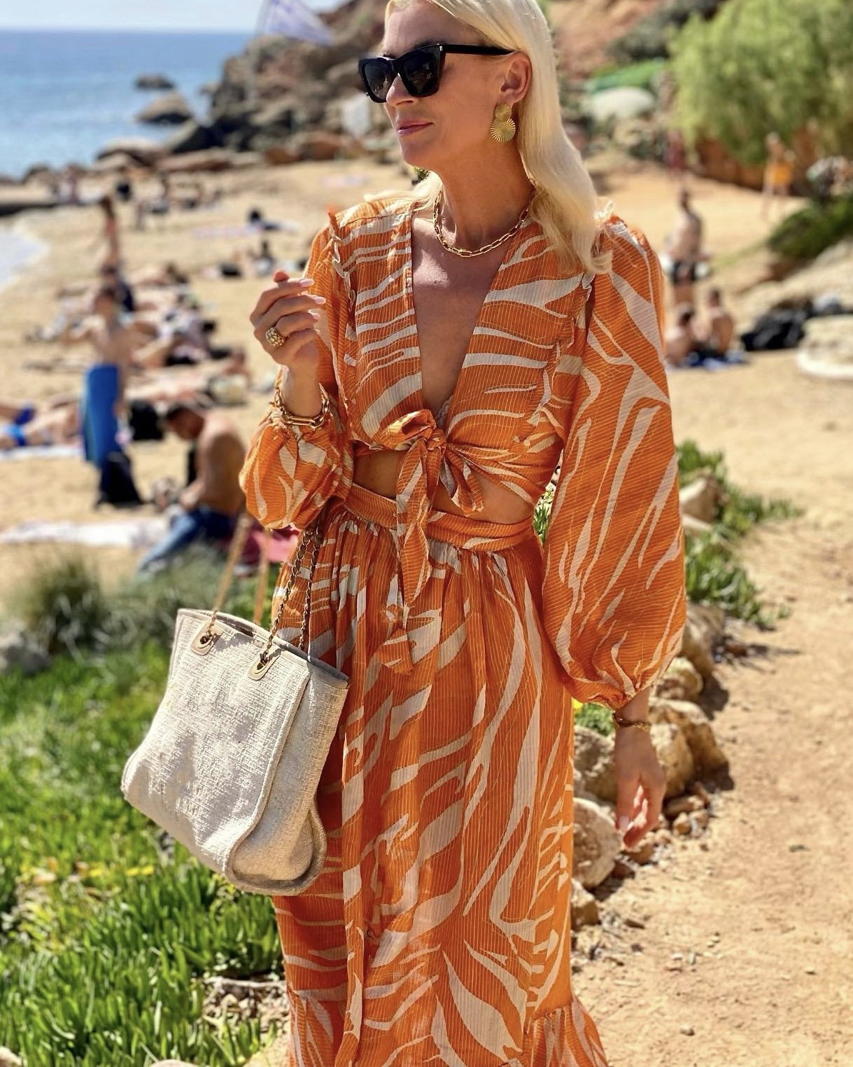 Summer Wrap Maxi Dress