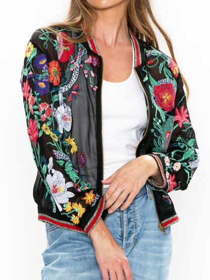 The Unique Flower Jacket