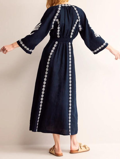 SS24 Embroidered Loose Dress