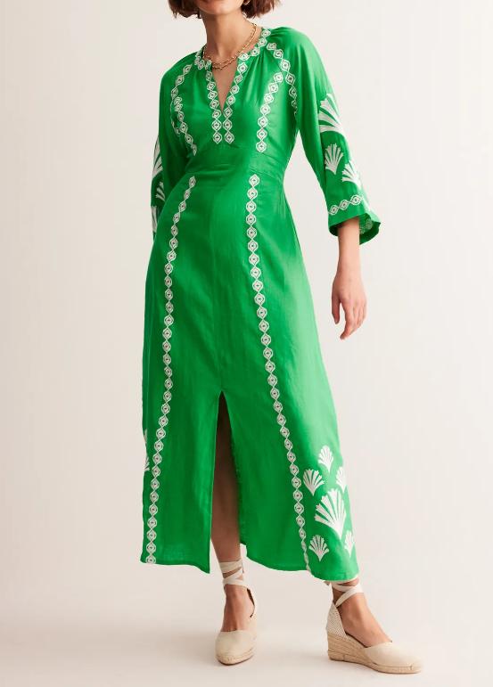 SS24 Embroidered Loose Dress