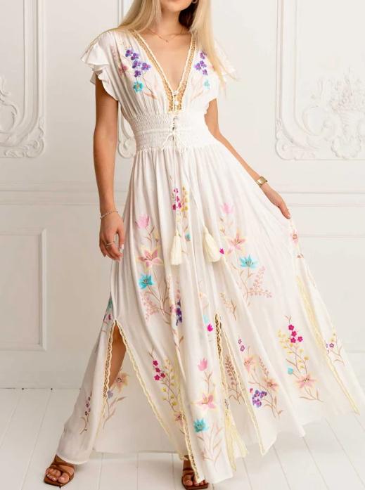 Elegant Bohemian Dress