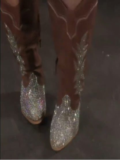 Sparkly Cowboy Boots