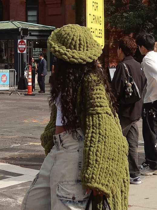 Solid Chunky Bucket Hat