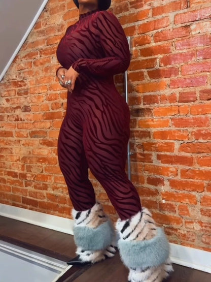 Burnout Closed Toe Jumpsuit